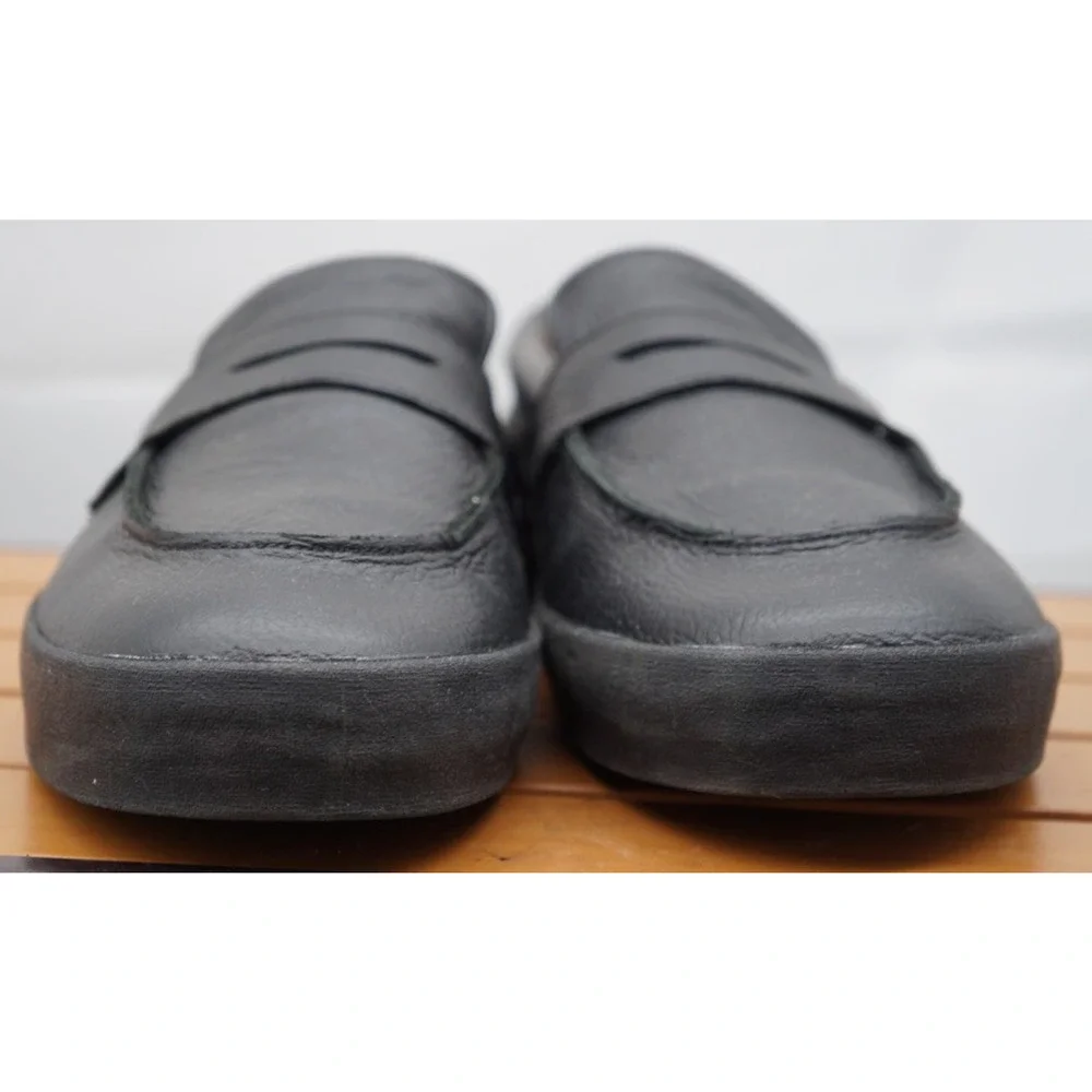 Vans Skate Leather Loafer - Black Size 13